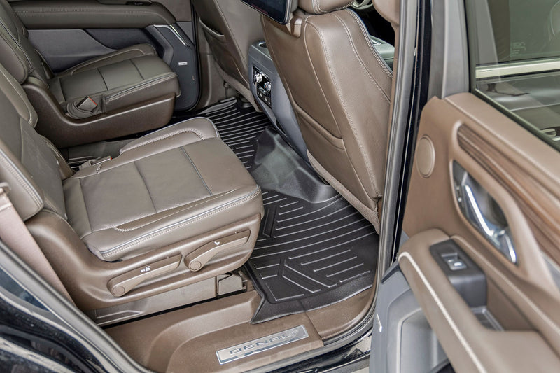 ラフカントリー Floor Armor フロアマット 前後席バケットシート用 シボレー タホ/GMC ユーコン 2WD/4WD (2021-2026)