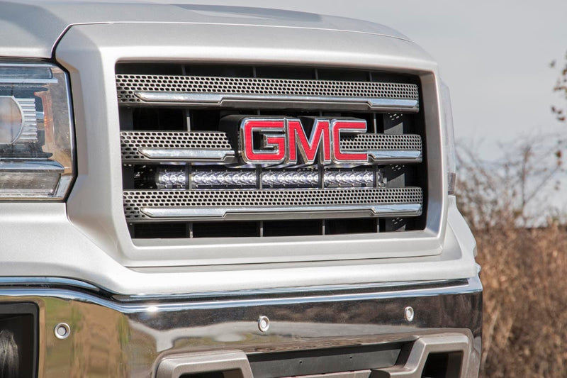ラフカントリー 30インチ シングルロー LEDライトキット グリル裏マウント クロム | シボレー/GMC 1500 (2014-2019)