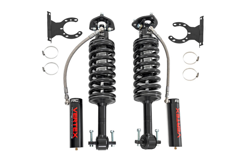 ラフカントリー Vertex 2.5 リモートリザーバーコイルオーバー 2インチリフト シボレー/GMC 1500 (2007-2019)
