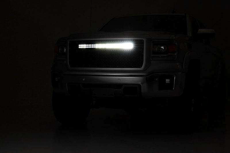 ラフカントリー メッシュグリル + 30インチ LEDライトバーキット GMC シエラ 1500 (2014-2015)