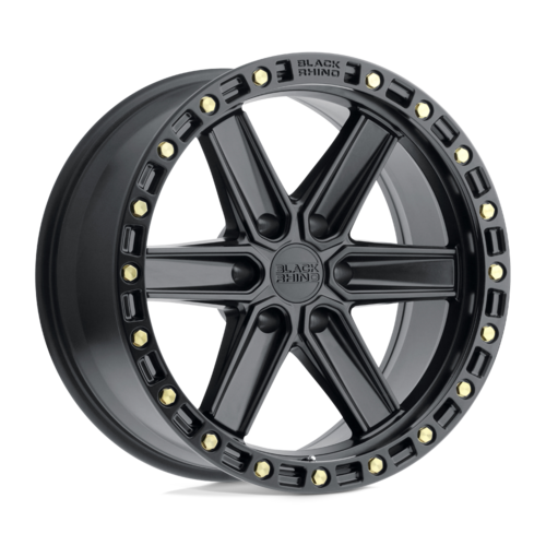 ブラックライノ HENDERSON 20×9.5 6×139.7 オフセット-18 マットブラック/ブラス 112.1mm