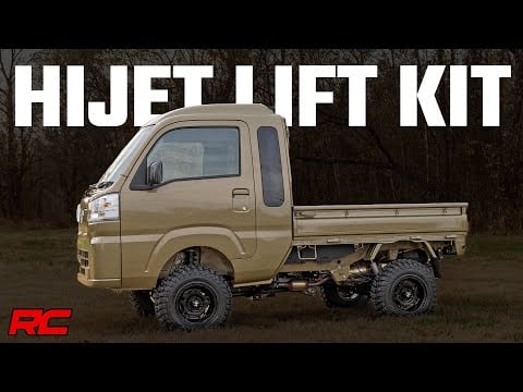 ラフカントリー ダイハツ ハイゼットジャンボ 4WD 4.5インチリフトアップキット (2014-2023)