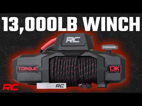 ラフカントリー 13000ポンド Pro Series ウインチ シンセティックロープ付き
