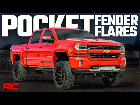 ラフカントリー ポケットフェンダーフレア フォード F-250/F-350 Super Duty 2WD/4WD 2017-2022