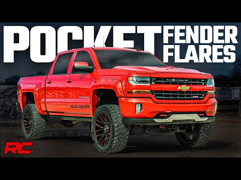 ラフカントリー ポケットフェンダーフレア GMC Sierra 1500 2WD/4WD 2007-2013