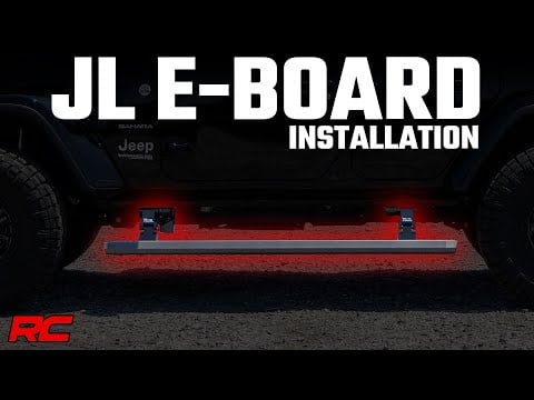 ラフカントリー パワーランニングボード デュアルモーター ジープ Gladiator JT 4WD 2020-2026