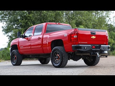 ラフカントリー リアバンパー (LED内蔵) シボレー シルバラード / GMC シエラ 2500HD/3500HD 2011-2019