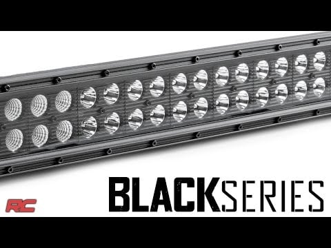 ラフカントリー 8インチ Black Series LEDライトバー シングルロー 2本セット