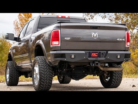 ラフカントリー リアLEDバンパー ラム 2500/3500 2WD/4WD スチール製