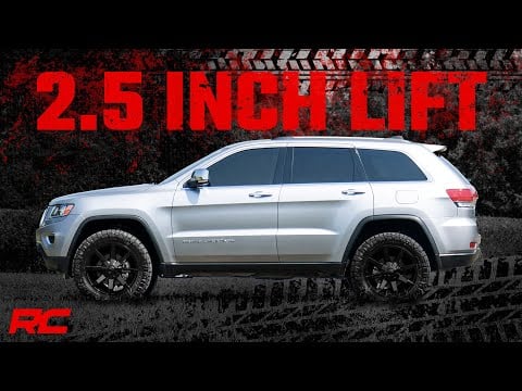 ラフカントリー 2.5インチ リフトキット N3ストラット ジープ Grand Cherokee 4WD (2011-2015)