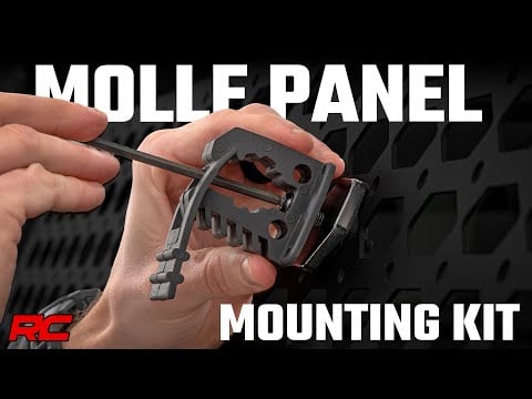ラフカントリー Molle Cam Plate アルミ製取付キット (2枚セット)