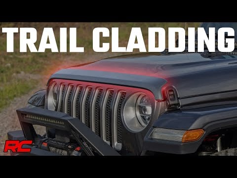 ラフカントリー Trail Cladding ルーフマウンティングプレートカバー ジープ ラングラー JL 4ドア 2019-2026