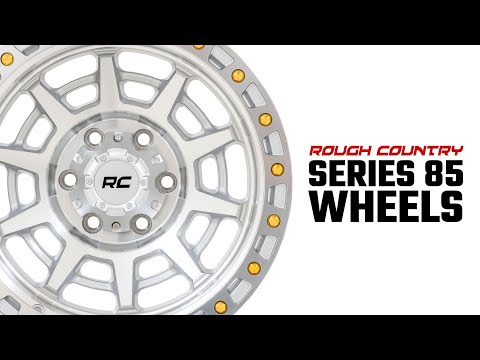 ラフカントリー 85 Series ホイール シミュレートビードロック フルマシン 17x9 / 8x6.5 / +0