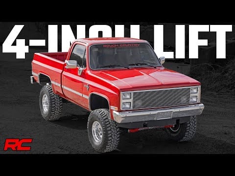 ラフカントリー 4インチ リフトキット | シボレー/GMC ハーフトン 4WD (1977-1991)