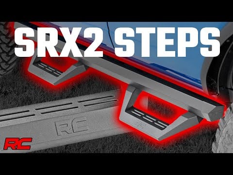 ラフカントリー SRX2 調整式アルミサイドステップ | フォード ブロンコ 4WD (2021-2026)