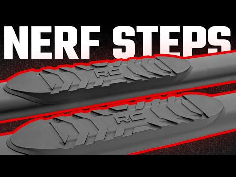 ラフカントリー オーバルナーフステップバー クルーキャブ用 ブラック ラム 1500/2500/3500 2WD/4WD
