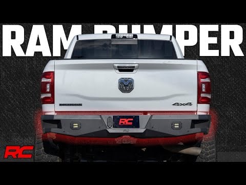 ラフカントリー リアLEDバンパー ラム 2500/3500 2WD/4WD スチール製