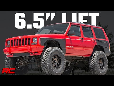 ラフカントリー 6.5インチ リフトキット | ジープ チェロキー XJ 4WD (1984-2001)