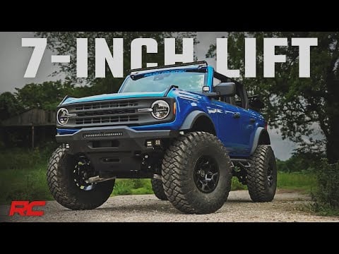 ラフカントリー 7インチ リフトキット 4ドアベース | フォード Bronco 4WD (2021-2026)