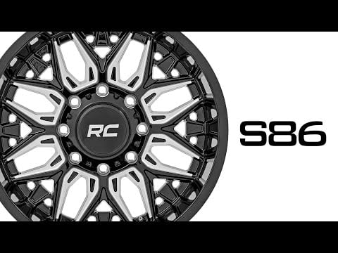 ラフカントリー 86 Series ホイール ワンピース グロスブラック 20x10 / 8x6.5 / -19mm