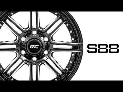 ラフカントリー 88 Series ホイール ワンピース グロスブラック 17x9 / 6x5.5 / +0mm