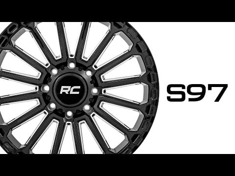 ラフカントリー 97 Series ホイール 1ピース グロスブラック 17x9 5x5 -12mm