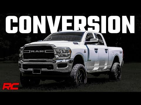 ラフカントリー 4.5-6インチ コイルオーバーコンバージョン アップグレードキット Vertex/V2 | ラム 2500 4WD (2014-2026)