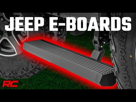 ラフカントリー パワーランニングボード デュアルモーター ジープ Gladiator JT 4WD 2020-2026