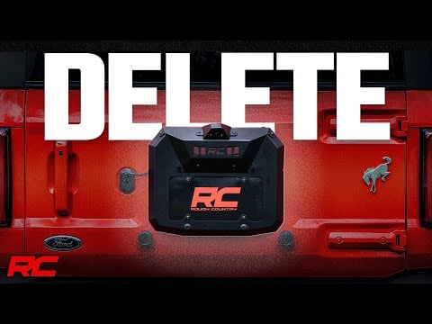 ラフカントリー スペアタイヤキャリアデリートキット | フォード Bronco 4WD (2021-2026)