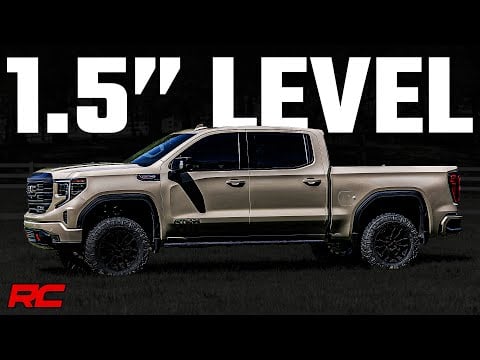 ラフカントリー 1.5インチ レベリングキット | シボレー シルバラード 1500 / GMC Sierra 1500 AT4X (2022-2026)