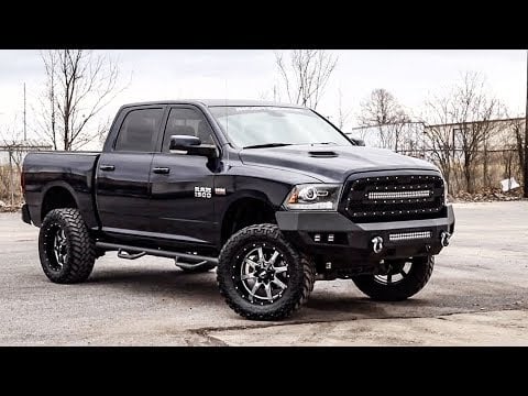 ラフカントリー フロントバンパー (スチール製) ラム 1500 2WD/4WD 2013-2018 & Classic