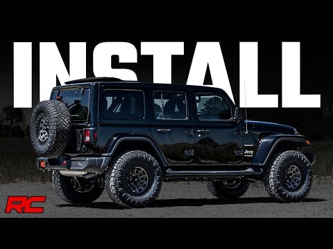 ラフカントリー 2.5インチ リフトアップキット | ジープ ラングラー JL 4ドア 4WD (2024-2026)