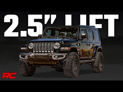 ラフカントリー 2.5インチ リフトアップキット | ジープ ラングラー JL 4ドア 4WD (2024-2026)