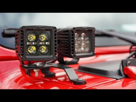 ラフカントリー ジープ ラングラー JL / グラジエーター JT LED ディッチライトキット (2018-2026)