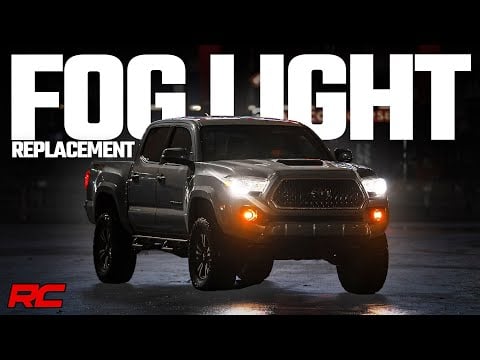 ラフカントリー LEDフォグライトキット 3.5インチ丸型 Black Series アンバーDRL トヨタ タコマ (2016-2023)
