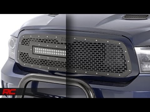 ラフカントリー メッシュグリル ラム 1500 2WD/4WD (2013-2018 & Classic 2019-2024)