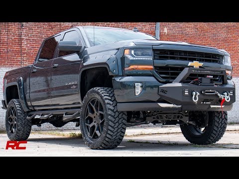 ラフカントリー Vertex 2.5 リザーバー リアショック 5-7.5インチリフト シボレー/GMC 1500 (2007-2026)