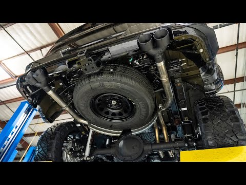 ラフカントリー デュアルキャットバックエキゾーストシステム シボレー シルバラード 1500 / GMC シエラ 1500 (2019-2026)