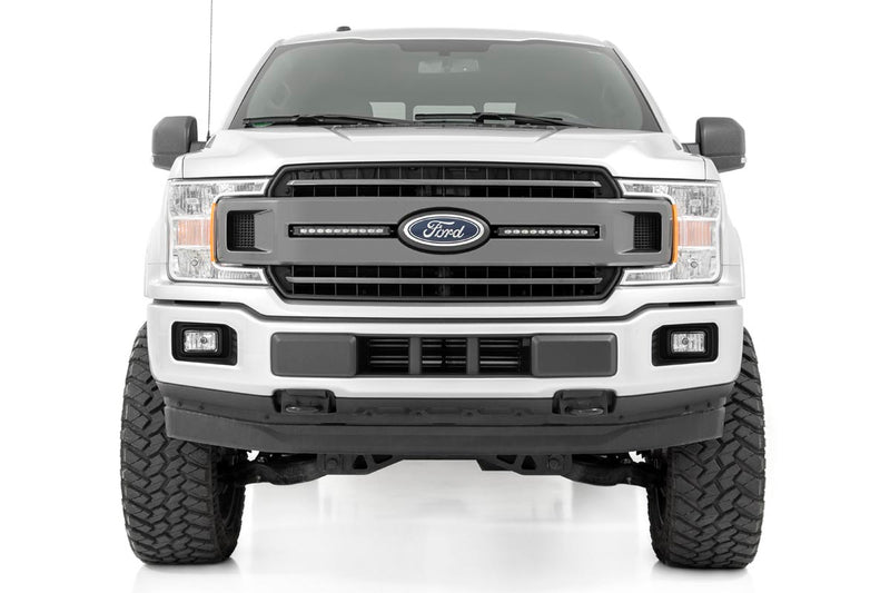 ラフカントリー LEDグリルライトキット 10インチ スリムライン | フォード F-150 XLT 2WD/4WD (2018-2020)