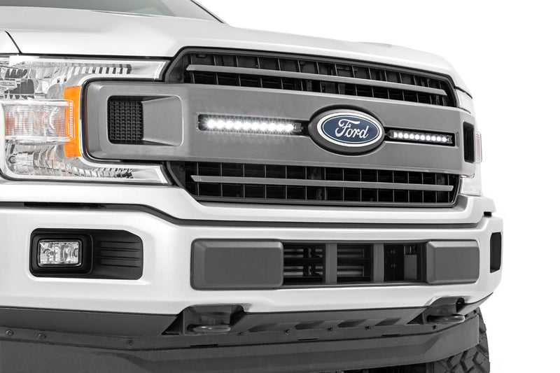 ラフカントリー LEDグリルライトキット 10インチ スリムライン | フォード F-150 XLT 2WD/4WD (2018-2020)