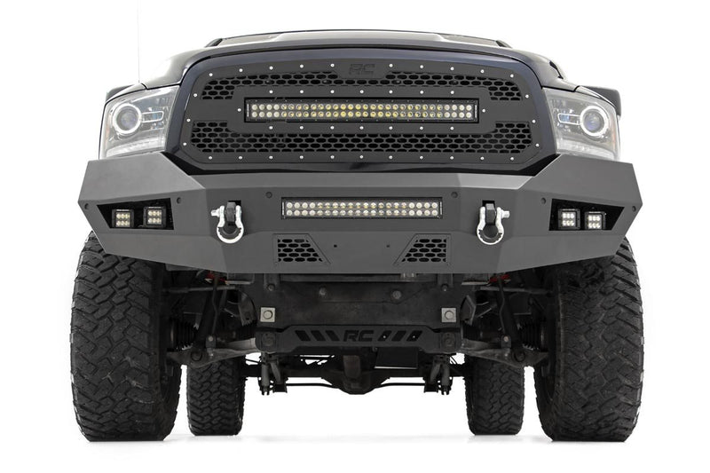 ラフカントリー フロントバンパー (スチール製) ラム 1500 2WD/4WD 2013-2018 & Classic