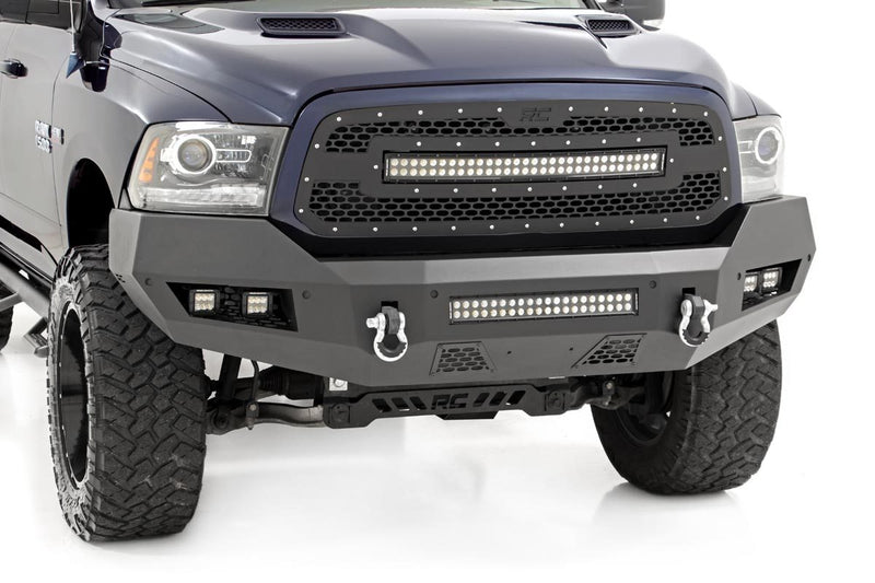 ラフカントリー フロントバンパー (スチール製) ラム 1500 2WD/4WD 2013-2018 & Classic