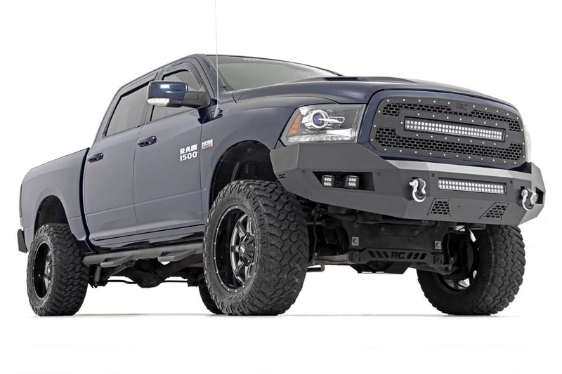 ラフカントリー フロントバンパー (スチール製) ラム 1500 2WD/4WD 2013-2018 & Classic