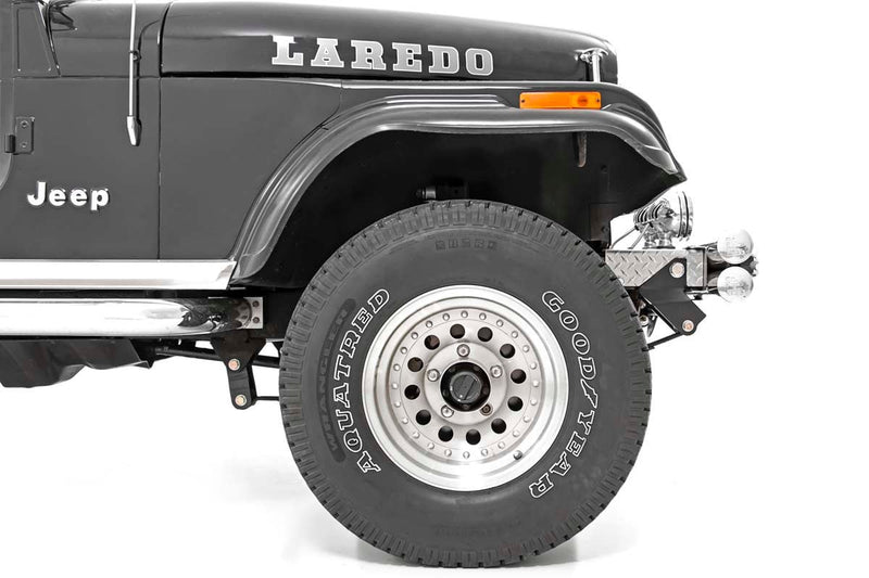 ラフカントリー フロントシャックルリバーサルキット Jeep CJ5/CJ7/Scrambler 4WD (1976-1986)