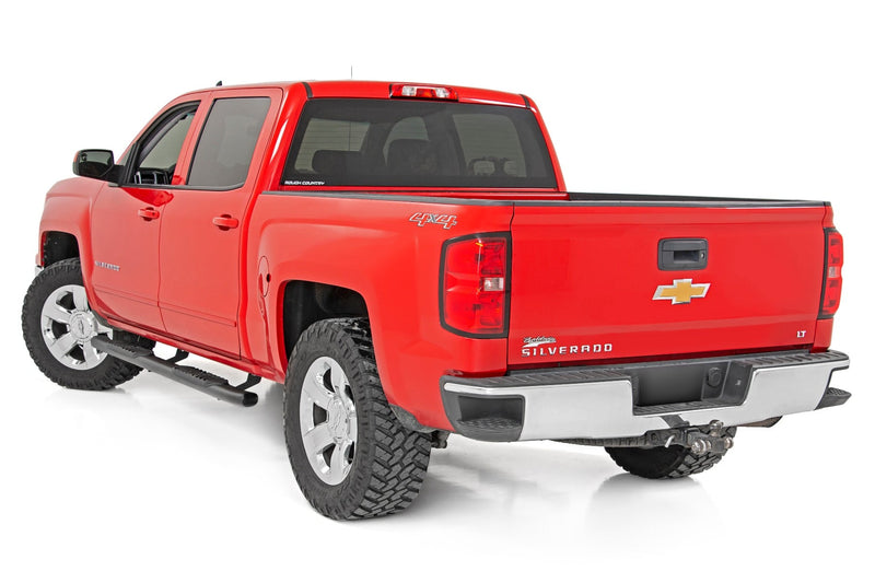 ラフカントリー オーバル ナーフステップ クルーキャブ シボレー/GMC 1500/2500HD/3500HD (2007-2019)