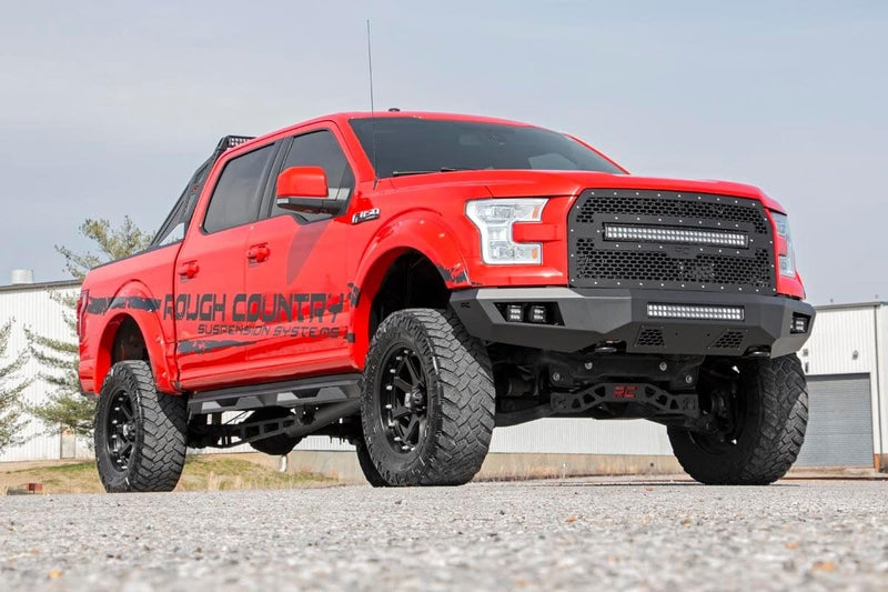 ラフカントリー フロントバンパー フォード F-150 2WD/4WD 2015-2017 LED付き