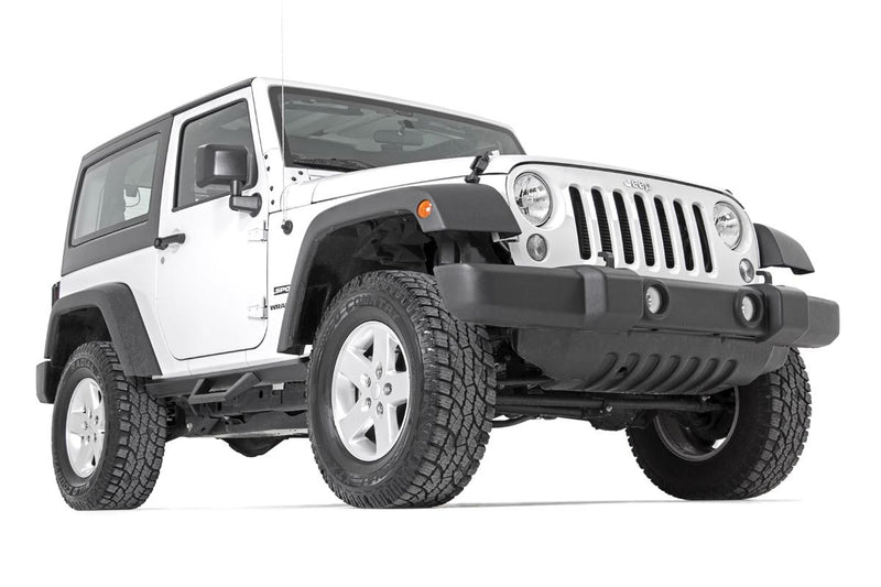 ラフカントリー コンタードドロップステップ 2ドア | ジープ ラングラー JK 4WD 2007-2017