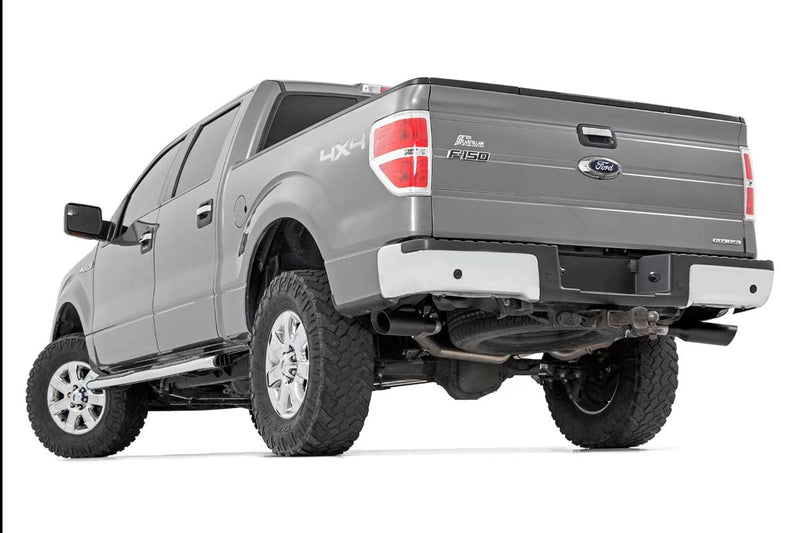 ラフカントリー デュアルキャットバックエキゾーストシステム V8エンジン用 フォード F-150 2WD/4WD (2009-2014)