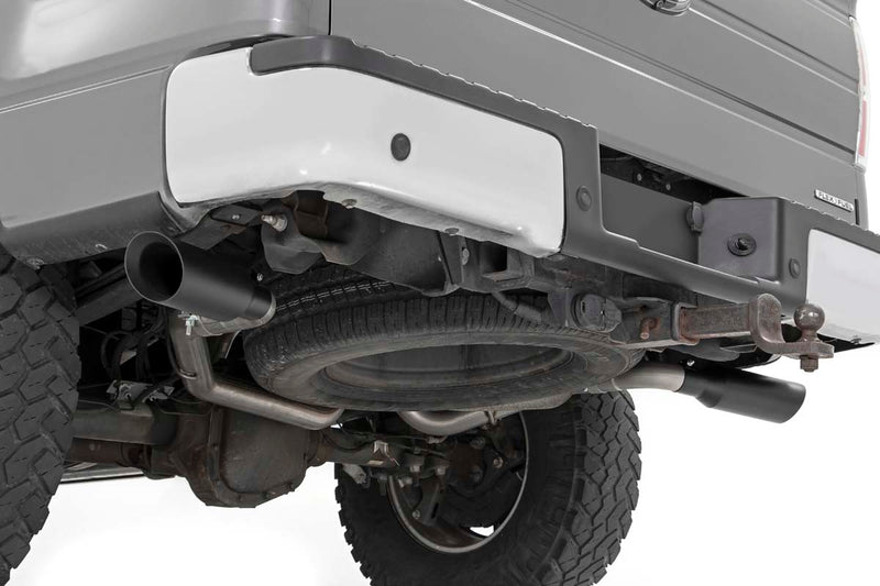 ラフカントリー デュアルキャットバックエキゾーストシステム V8エンジン用 フォード F-150 2WD/4WD (2009-2014)