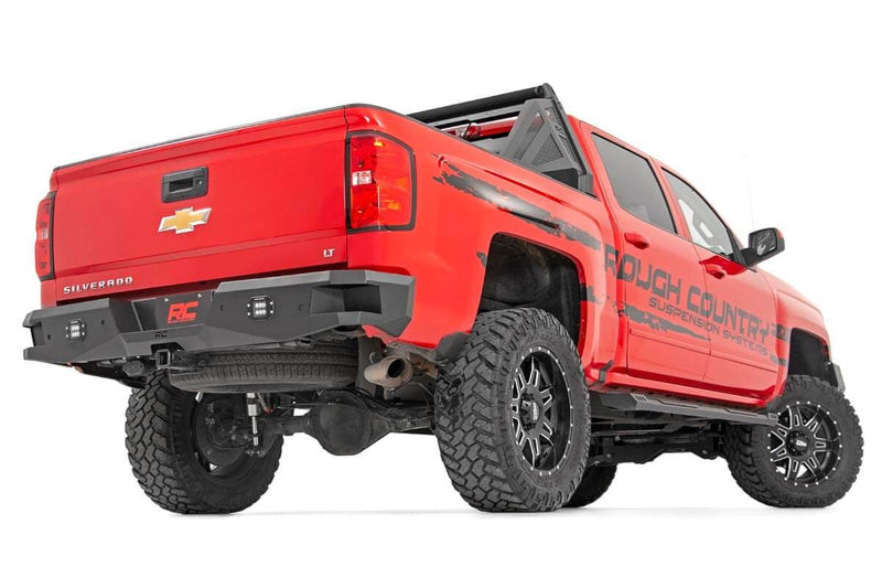 ラフカントリー リアバンパー LED付き シボレー シルバラード 1500 / GMC シエラ 1500 2WD/4WD 2007-2019